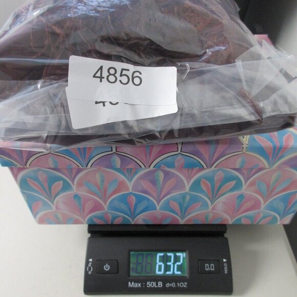 Lamarque Bahira Mini Dress S Red Knit Feather-Trim Rayon Blend Party Luxury 632 - Picture 9 of 9